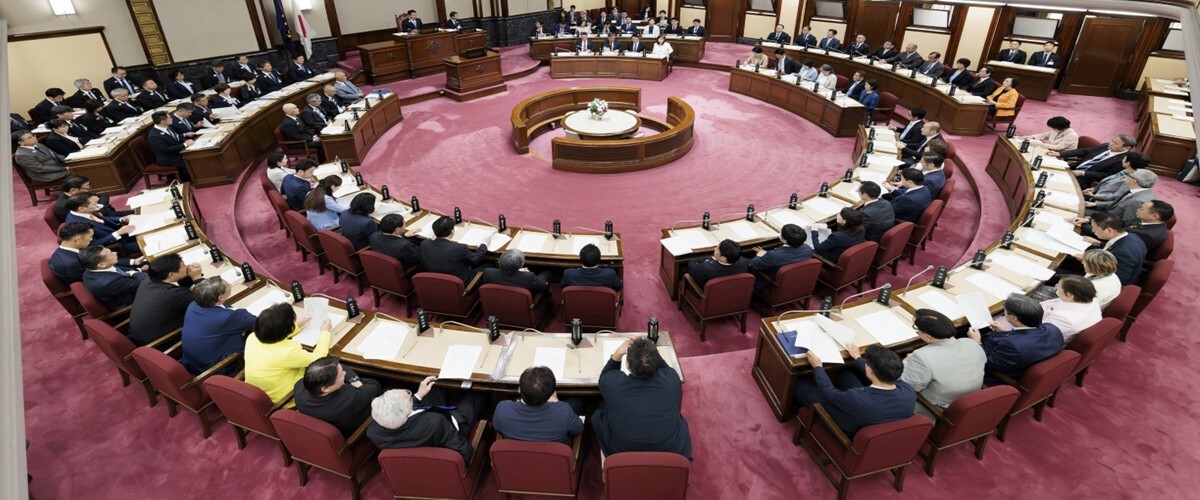 写真：議場