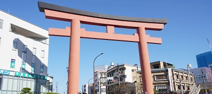 写真:大鳥居