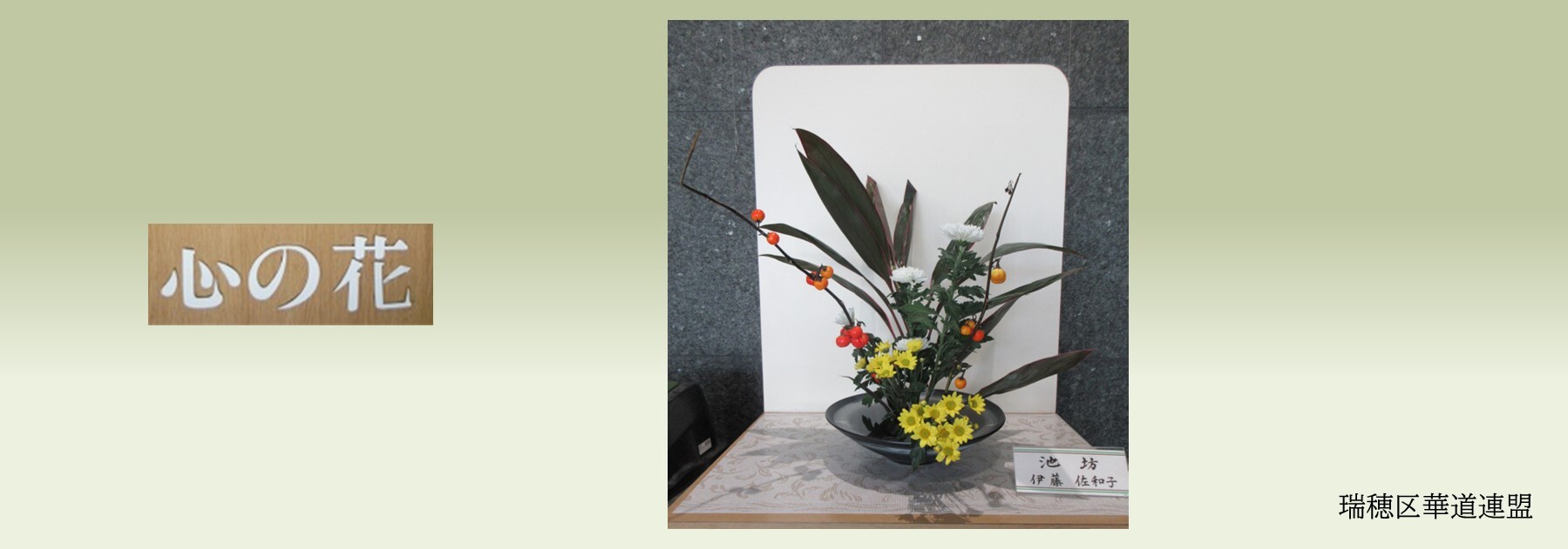 心の花の写真