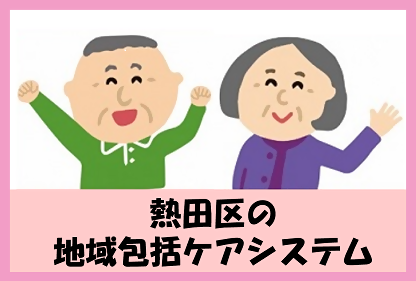 バナー：熱田区の地域包括ケアシステム