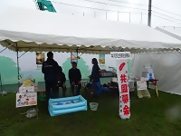 写真：中川区社会福祉協議会のブース