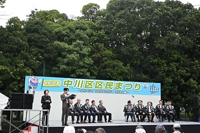 写真：開会式の様子