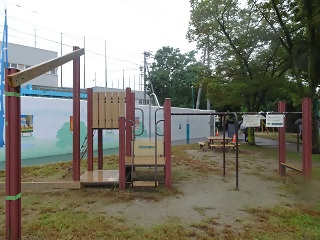 写真：ヒント掲示スポットの様子