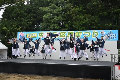 写真：利家ONDO演舞の様子