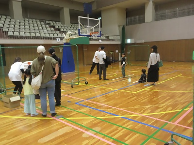 写真：つゆはしスポーツラリーの様子