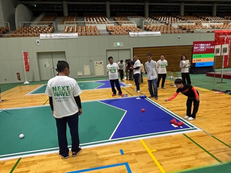 写真：1年前イベント 岡崎会場のようす