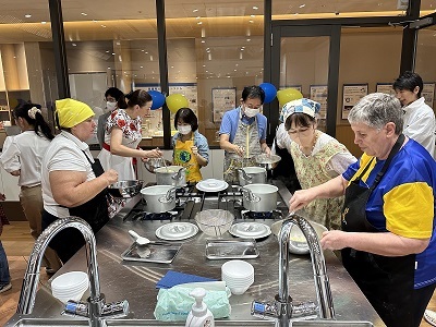 写真：交流の様子