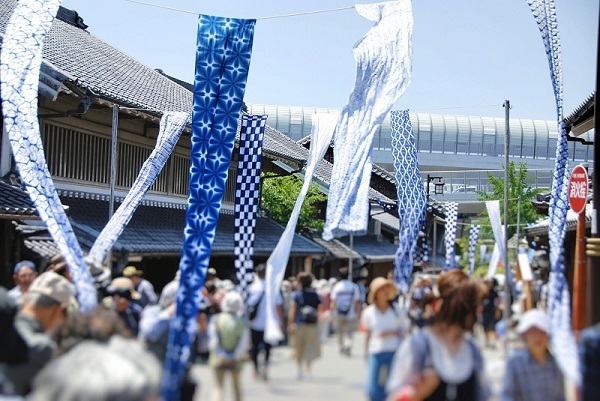 写真:有松絞まつりの様子