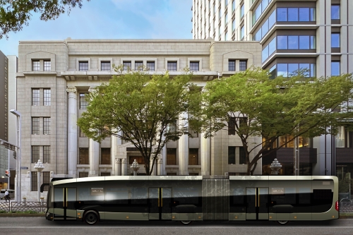 新たな路面公共交通システムSRTの導入の紹介