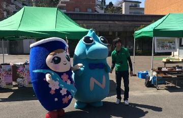 写真:東山動植物園(ゆるキャラの様子)