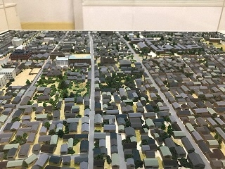 写真：名古屋市内のジオラマ