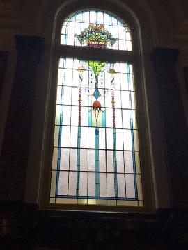 写真：ステンドグラス