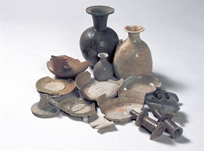 写真:NN259号窯出土灰釉陶器