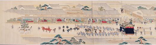 写真:名古屋東照宮祭礼図巻