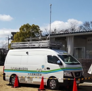 測定車の写真