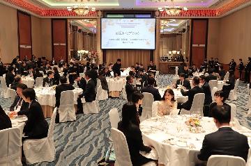 写真:レセプション会場