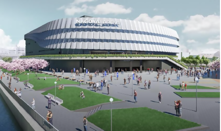 イラスト:名古屋アリーナ(仮称)