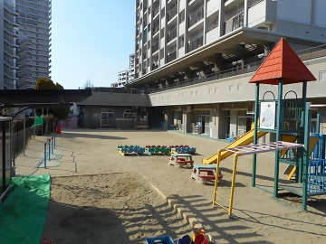 写真:園庭です。