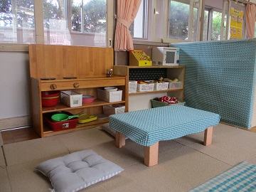 写真:保育室です