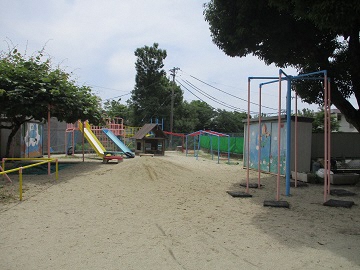 写真:園庭です。