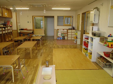 写真:保育室です。
