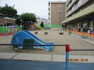 写真:園庭の様子です。