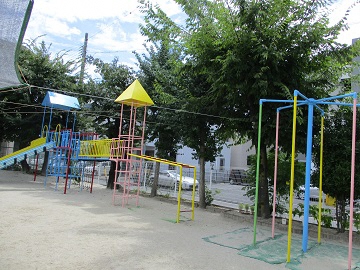 写真:園庭の様子です