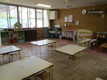 写真:幼児(4歳児)の保育室です