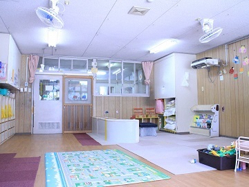 写真:保育室です