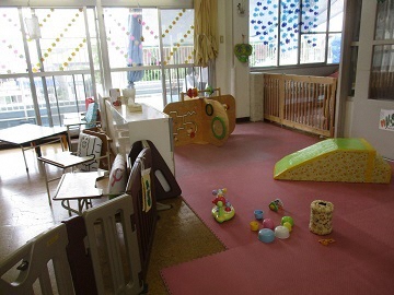 写真:保育室です。
