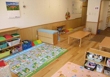 写真:保育室です。