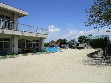 写真:園庭です。