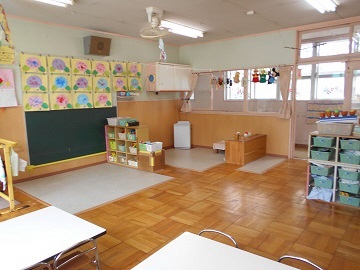 写真:保育室です。