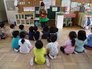 写真:保育の様子です