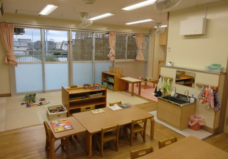 南陽第一保育園の保育室です