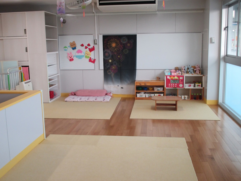 南陽第三保育園の内観です