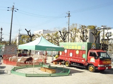 写真:いちご動物園の様子です