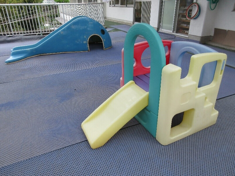 宝神保育園の園庭です