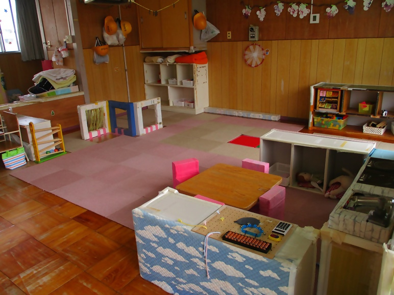 当知保育園の乳児保育室です