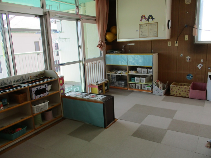 本星崎保育園の乳児保育室です