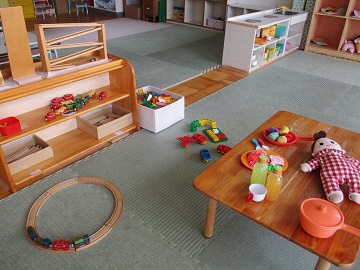 写真:保育室の様子です