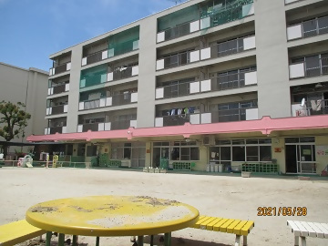 写真:旧本地第二保育園の外観です。