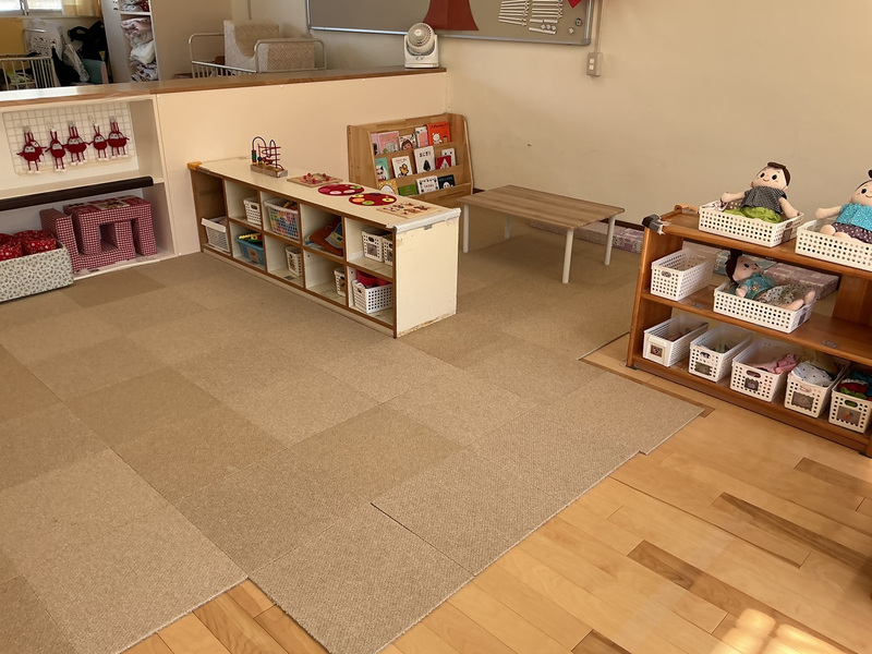 本地保育園の内観です