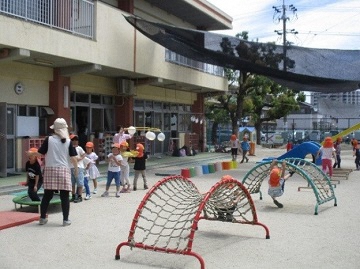 写真:おたのしみ行事の様子です。