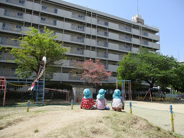 写真:園庭の様子です。