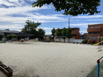 写真:園庭の様子です。