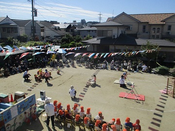 写真:運動会の様子です。