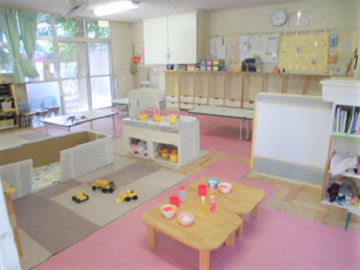 写真:保育室です。