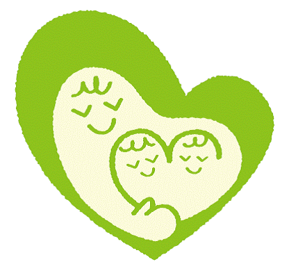 イラスト:里親啓発ロゴ「つなごーや」