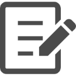 イラスト:療養証明書のアイコン